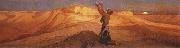 Elihu Vedder Prayer for Death in the Desert. Spain oil painting artist